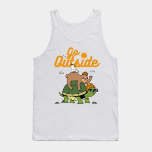 Go Outside, Explore The World Tank Top